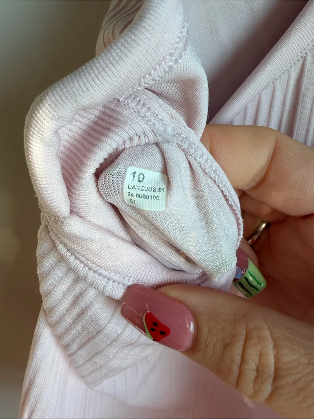 Lululemon Ebb to Street Cropped Racerback Tank Top